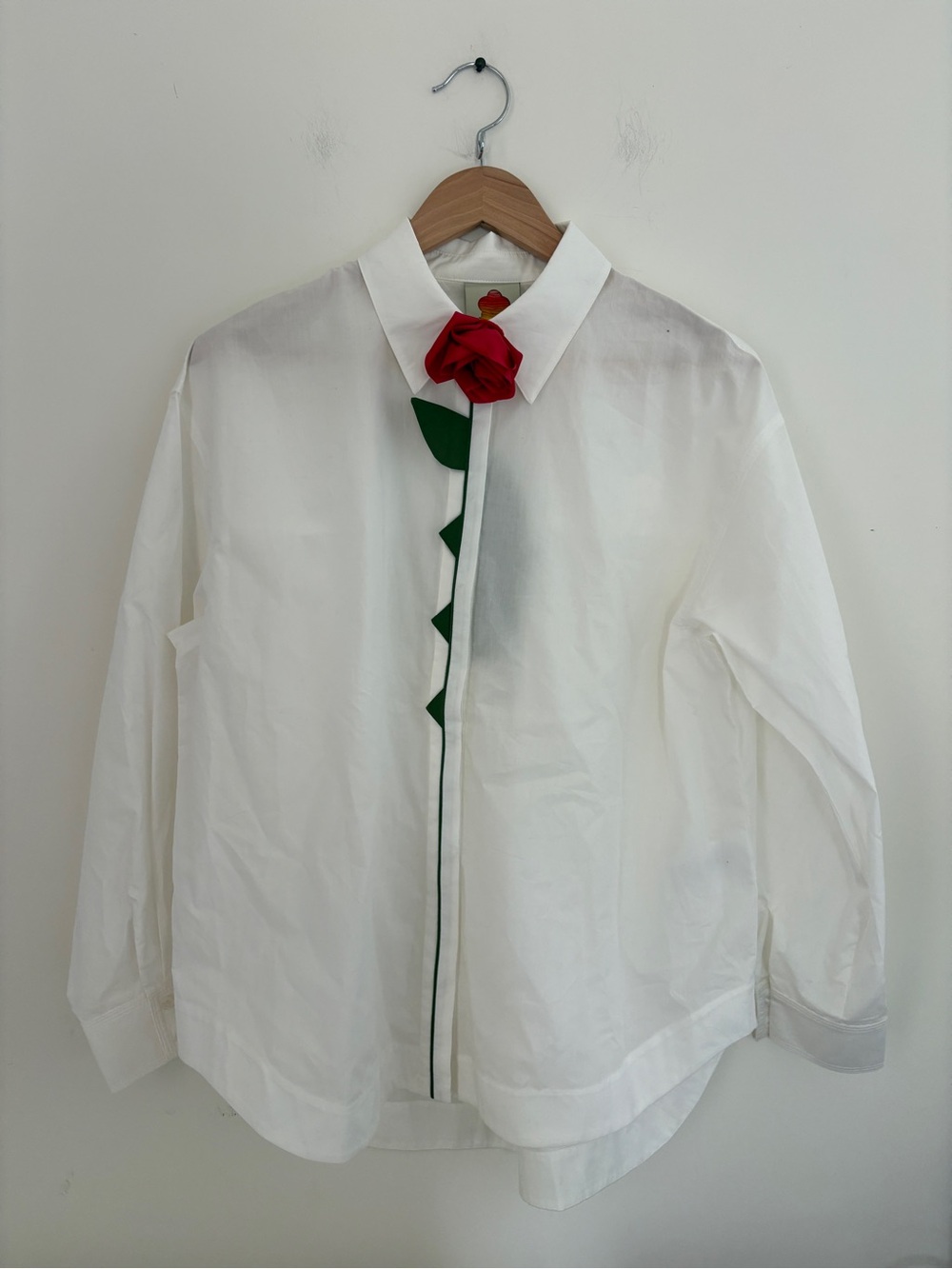 NWT Farm Rio Rosy Shirt S